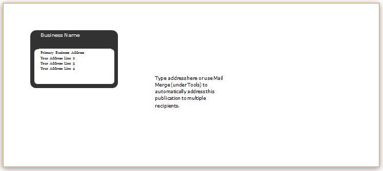 40 Editable Envelope Templates for MS Word