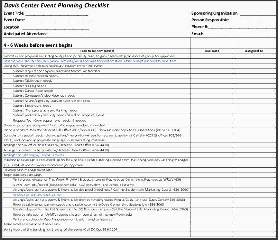 9 Conference Planning Checklist for All panies