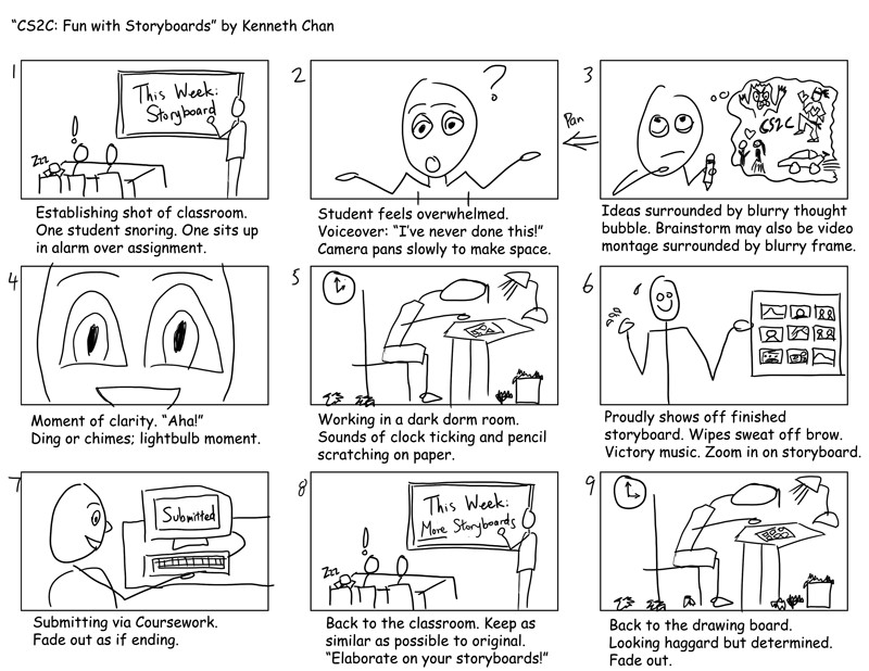 Create a Storyboard – Notes From the Field