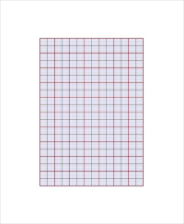 Sample Excel Graph Paper Template 6 Free Documents