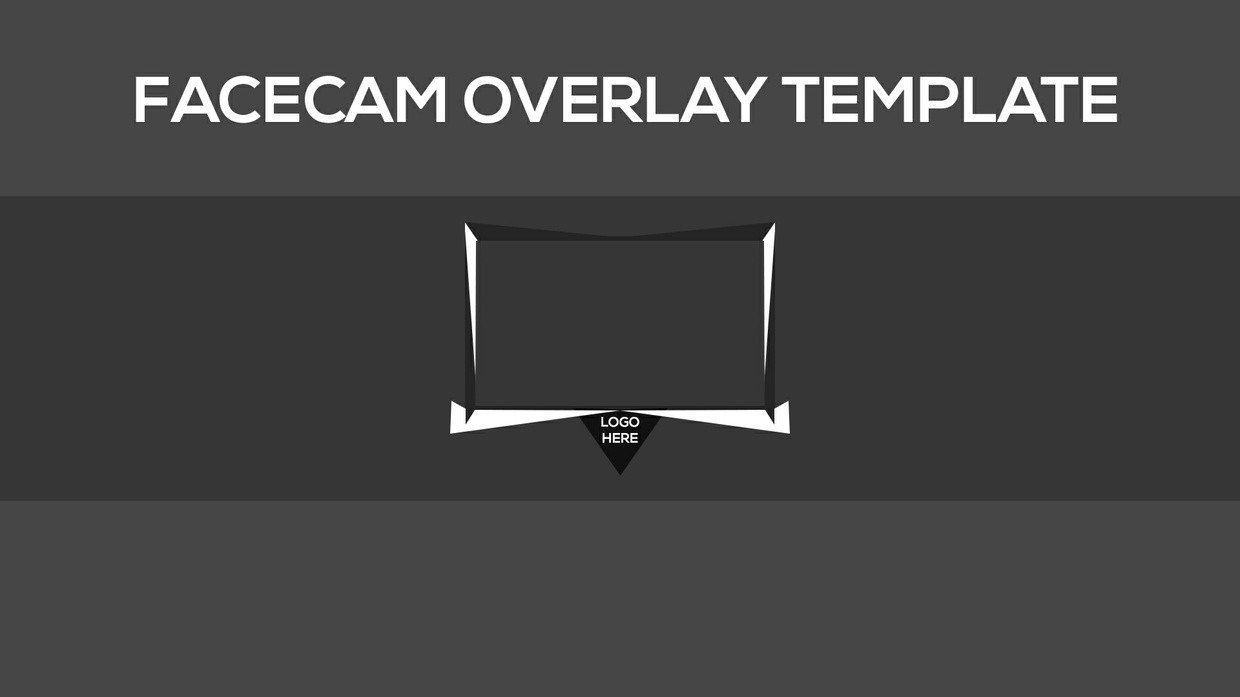 Facecam Overlay Template For
