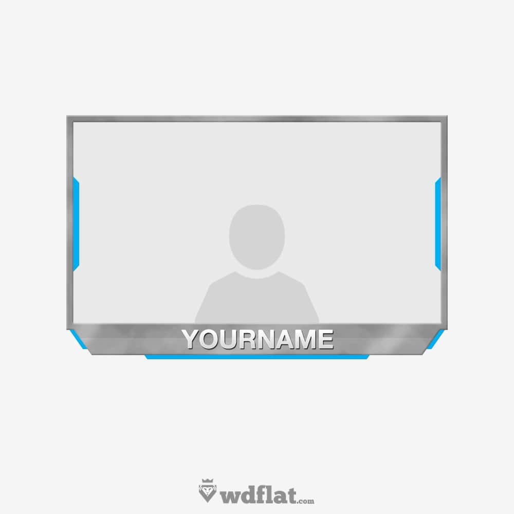 Greyblue Facecam Template