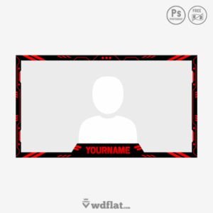 Twitch Overlay Panels and Youtube Template