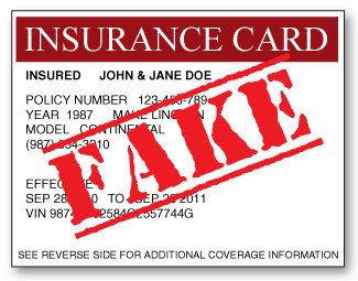Fake auto insurance card dorothy kinsey unclaimed money