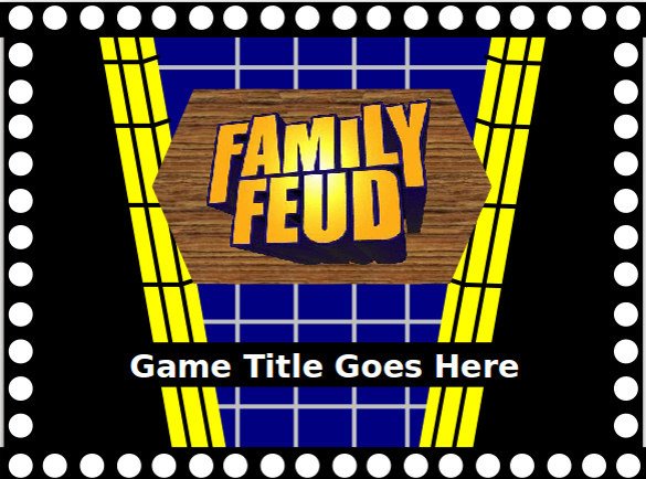 Family Feud Game Powerpoint Template