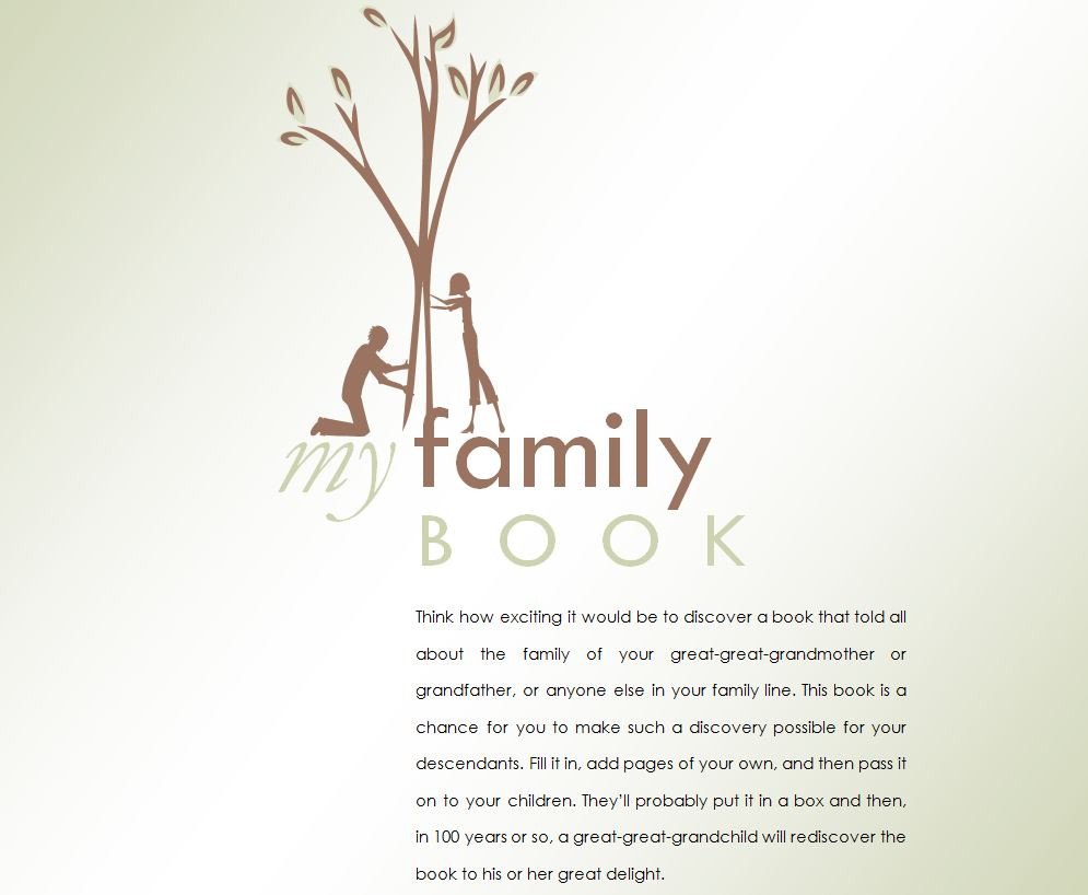 Family History Book