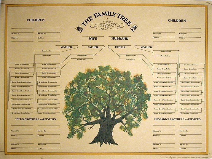 Family Tree Template Blank Family Tree