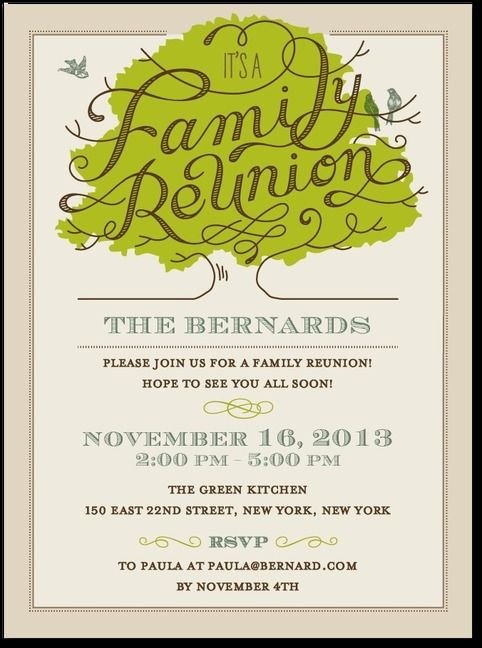 25 best ideas about Family Reunion Invitations on