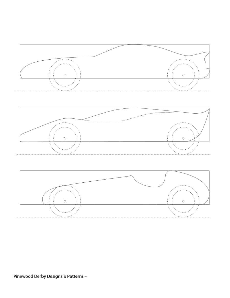Ideas Collection for Pinewood Derby Template In Letter