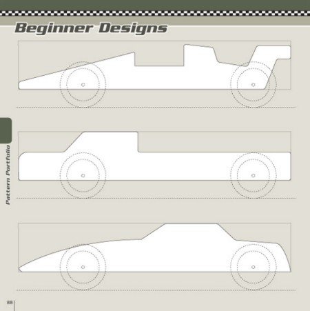 Pinewood Derby Car Templates