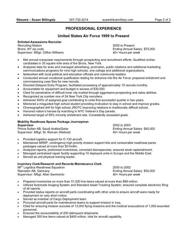 Best Government Resume Samples Are you thinking about