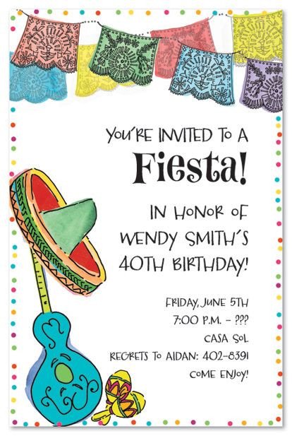 Best 25 Fiesta invitations ideas on Pinterest