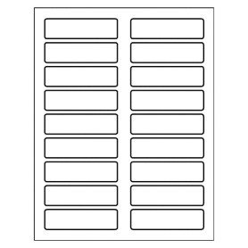 Free Avery Template for Microsoft Word Filing Label 5027