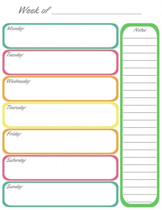 Monthly Calendars To Print And Fill Out Free Calendar