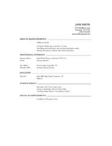 Resume Template Free Download Create Edit Fill and Print