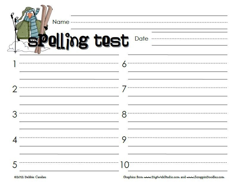 Sailing Through 1st Grade More Spelling Papers