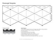 Flextangle Template Printables & Template