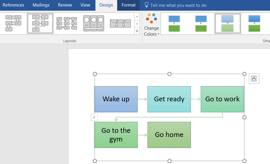 How To Draw Flow Chart In Word