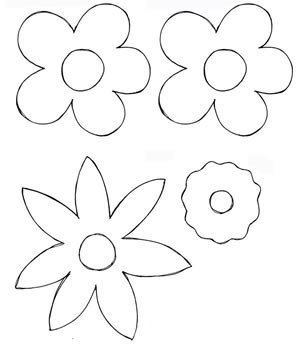 Flower Patterns For Tracing – Lena Patterns
