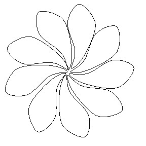 FLOWER PATTERNS FOR TRACING