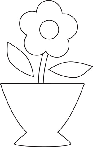 Flower Tracing Pattern