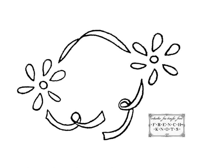 Simple Flower Patterns To Trace Coloring Home