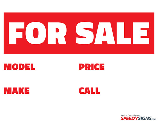 for sale signs to print free