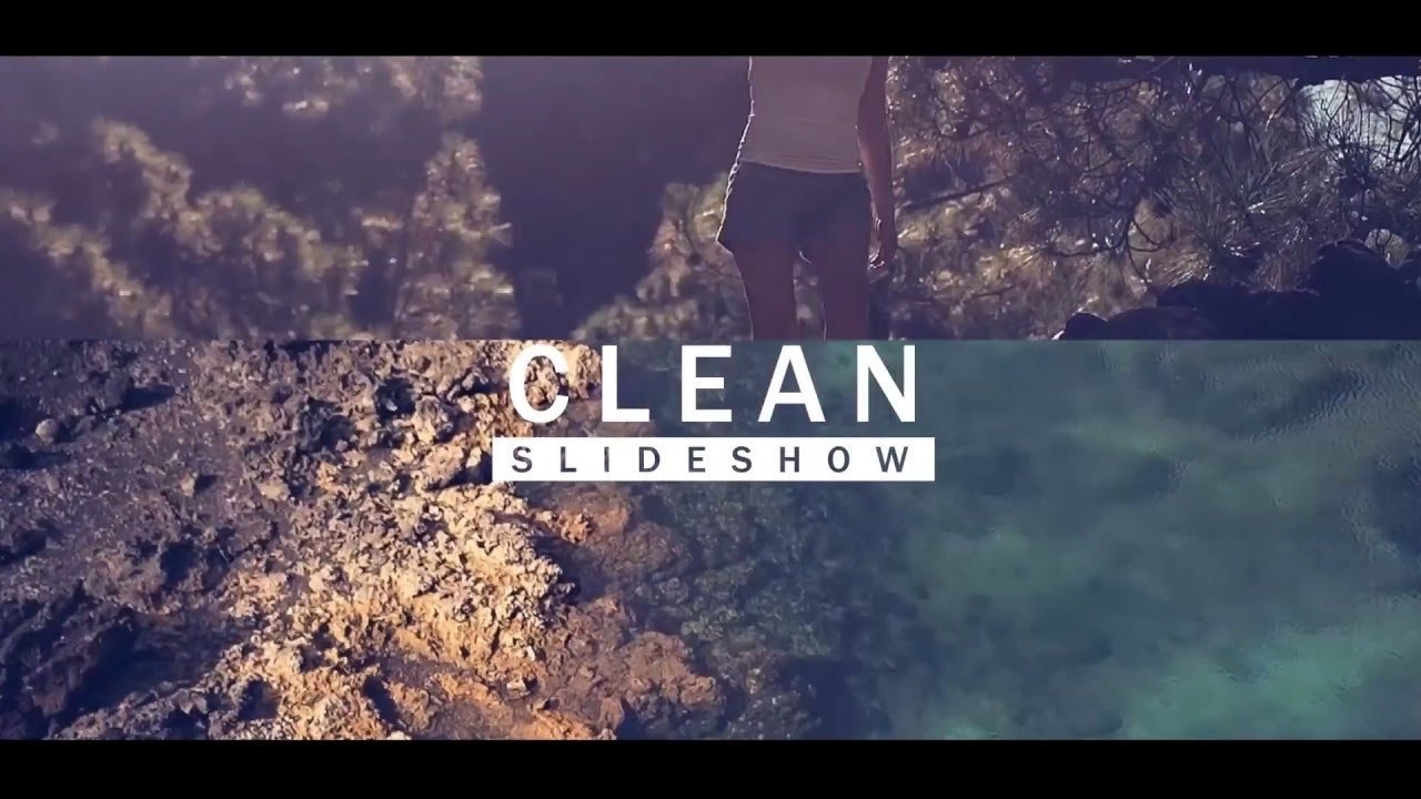 FREE After Effects Clean Slideshow Template and Download