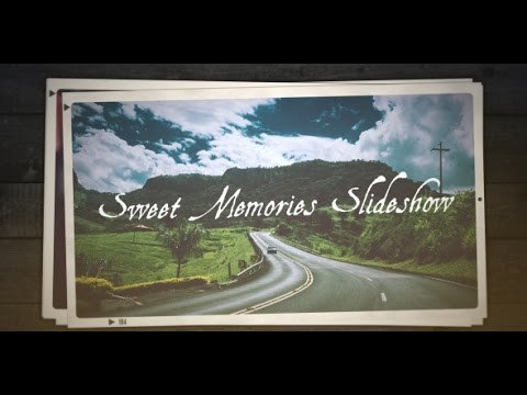 FREE After Effects Template Sweet Memories Slideshow