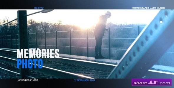 Memory Slideshow After Effects Project Videohive