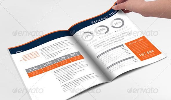 20 Professional InDesign Annual Report Templates