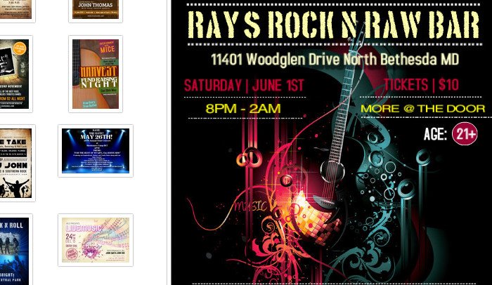 7 Free Band Flyer Templates