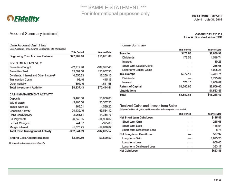 23 Editable Bank Statement Templates [FREE] Template Lab