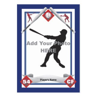 How To Make A Baseball Card Template Ehow