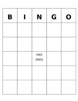 7 best bingo template images on Pinterest