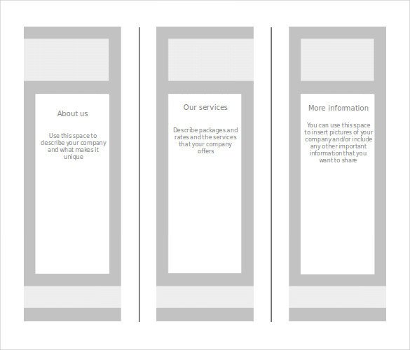 10 Word Brochure Templates Free Download