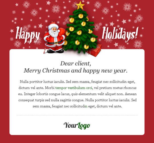 17 Beautifully Designed Christmas Email Templates for