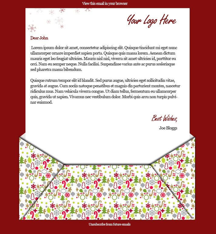 2 Free Xmas Email Templates Wired Marketing