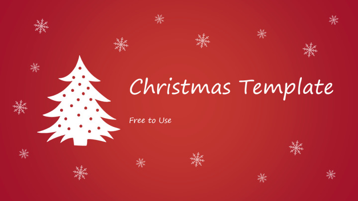 Free Christmas PowerPoint Template