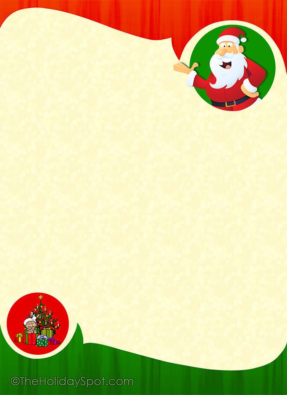 17 Christmas Paper Templates DOC PSD Apple Pages