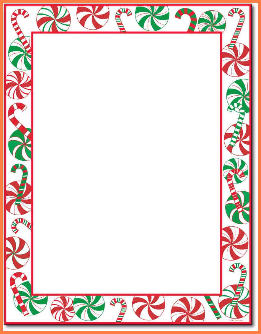 7 christmas letterhead templates word