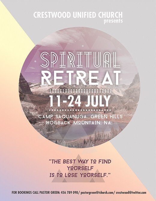 Free Spiritual & Religious shop Flyer Templates on