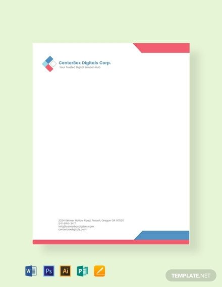 118 FREE Letterhead Templates [Download Ready Made