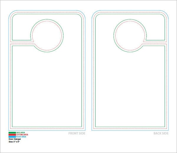 15 Door Hangers PSD Vector EPS PDF