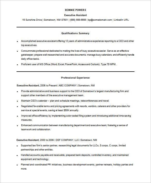 34 Microsoft Resume Templates DOC PDF