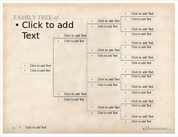 8 Powerpoint Family Tree Templates PDF DOC PPT Xls