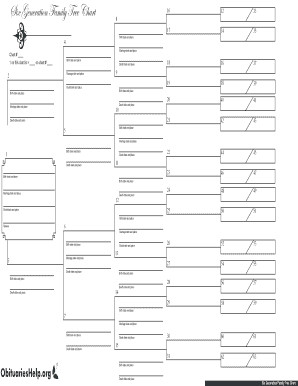 Fill Free Fillable Family Tree Template blank or