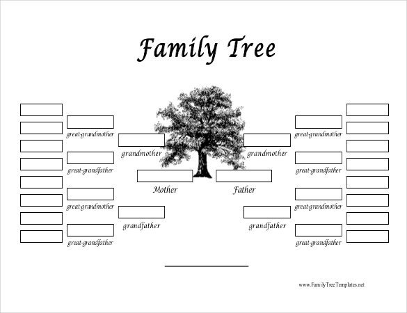 35 Family Tree Templates Word PDF PSD Apple Pages