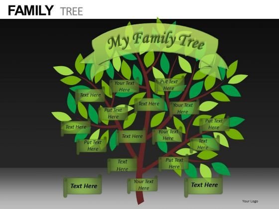 Editable Family Tree Template