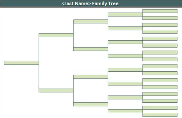 FREE 56 Family Tree Templates in Word Apple